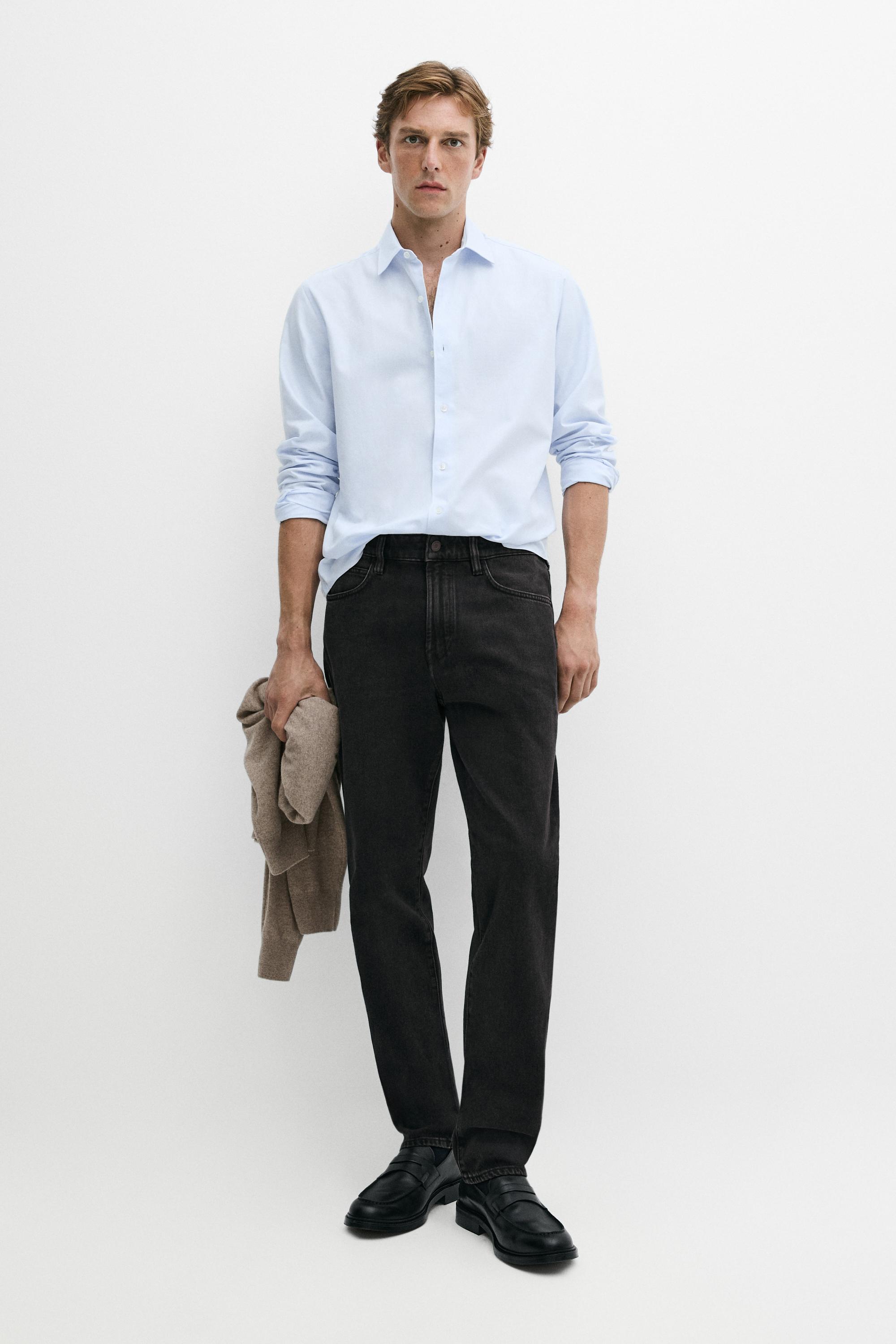 Chemise regular fit 100 % coton