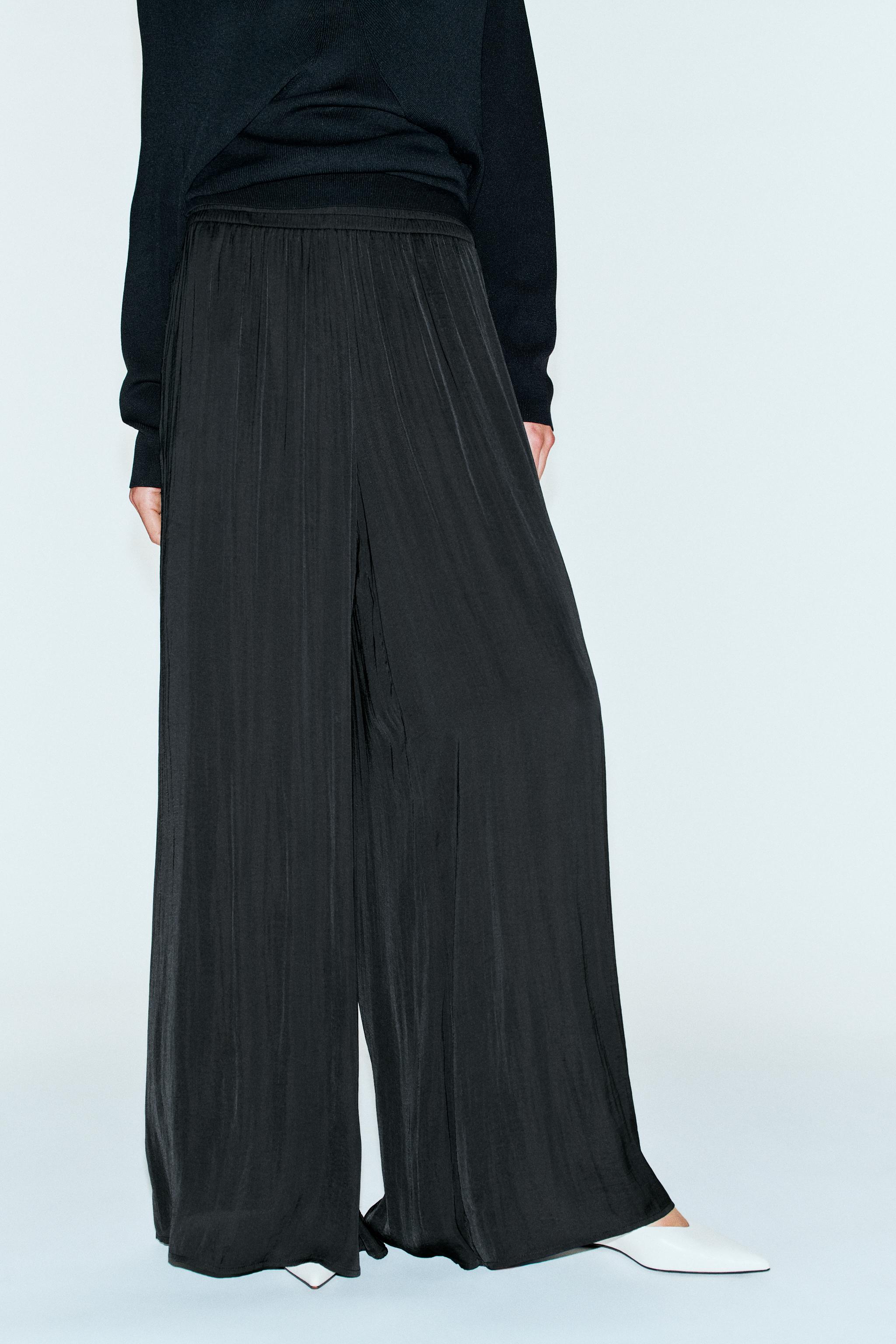 FLOWY WIDE LEG PANTS