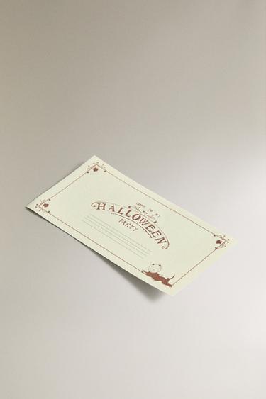 HALLOWEEN INVITATIONS - Multicoloured by Zara - Image 2