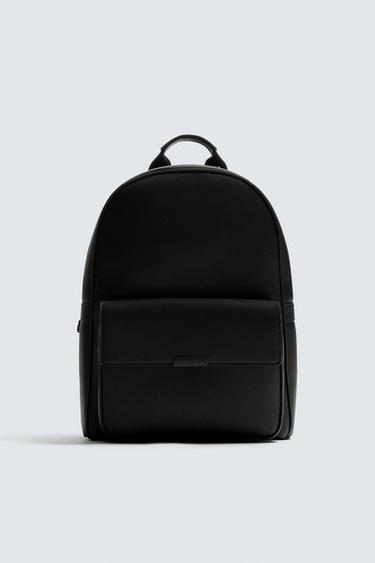 EMBOSSED BACKPACK - Black by Zara