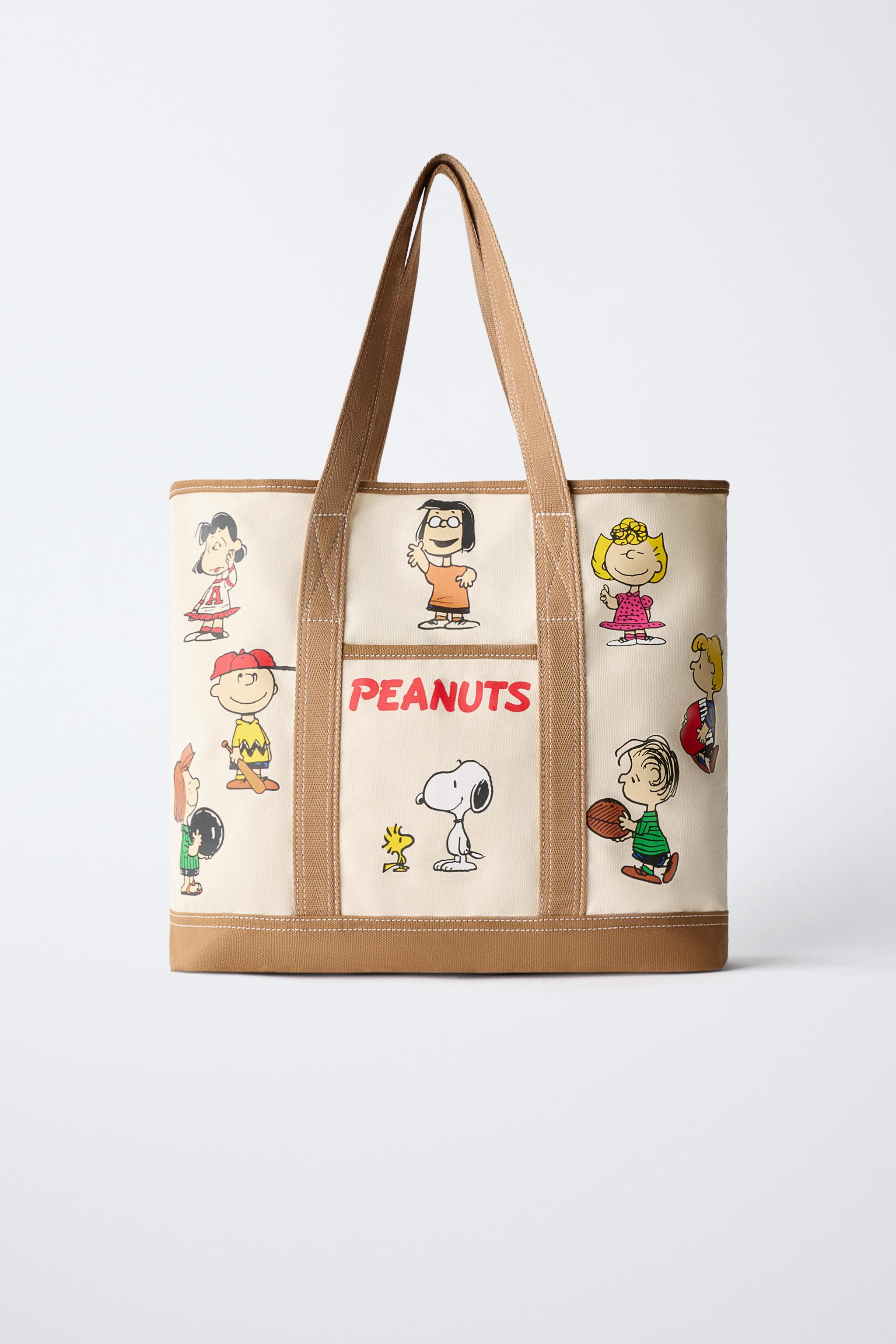 SHOPPER SNOOPY PEANUTS™ Braun ZARA Deutschland Germany