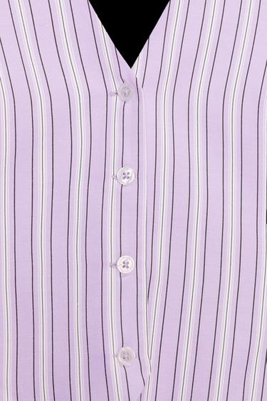 STRIPED WAISTCOAT TOP - 692 by Zara