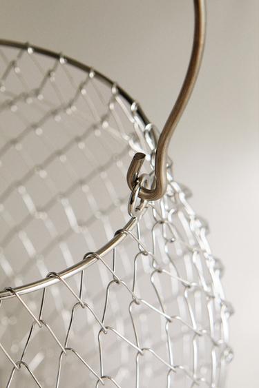 FOLDABLE METAL STORAGE BASKET - Steel by Zara - Image 3