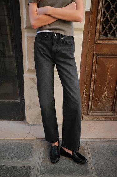 SOFT GATHERED LOAFERS - Black by Zara - Image 1