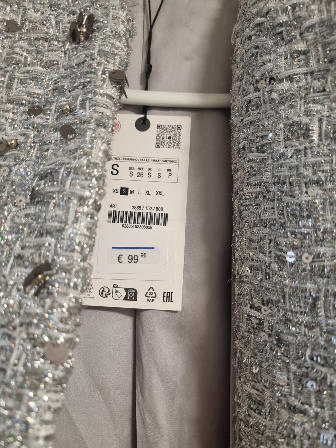 ZW COLLECTION SEQUIN JACKET - Image 3
