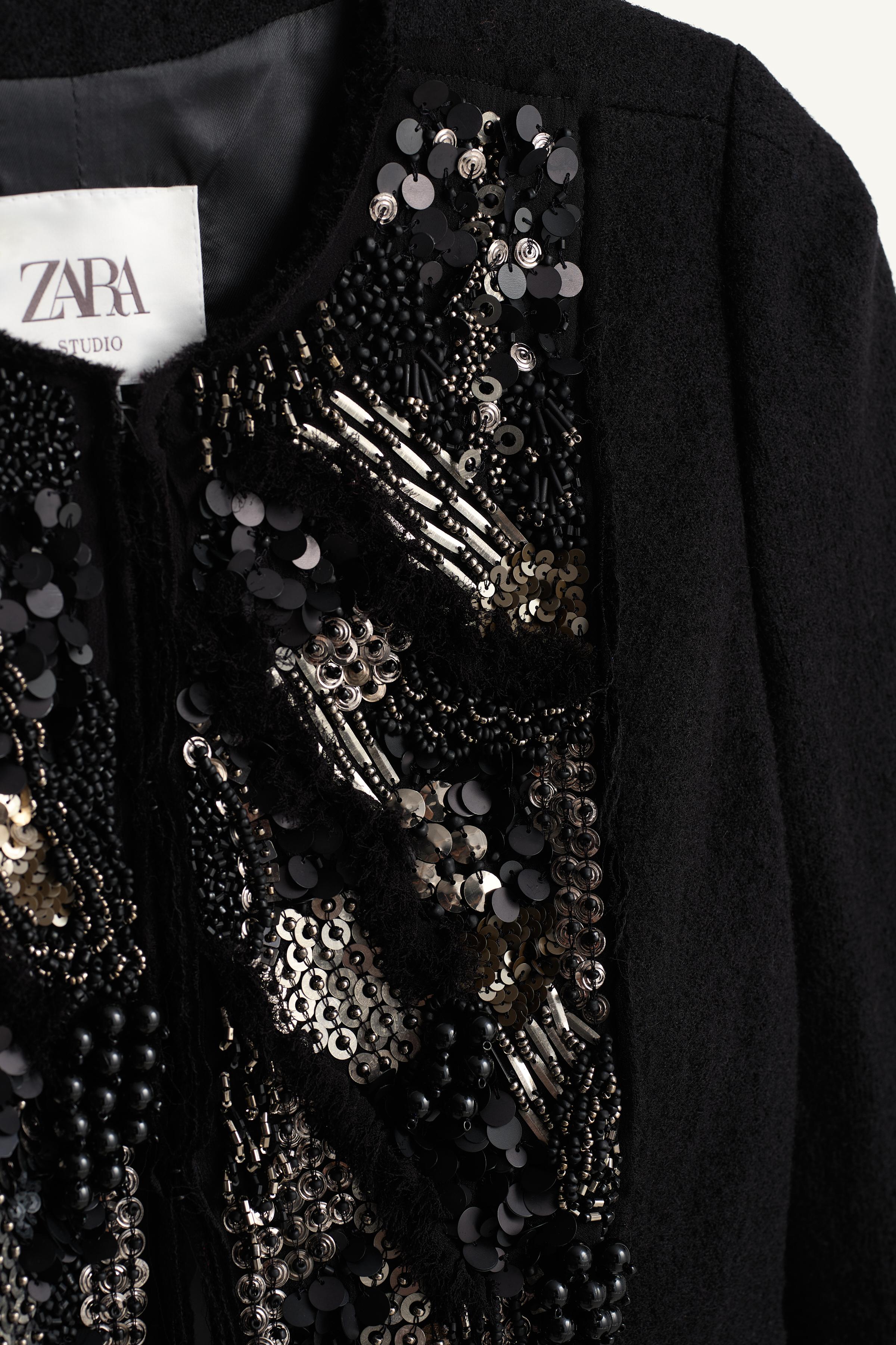 LIMITED EDITION 100% WOOL BEADED JACKET