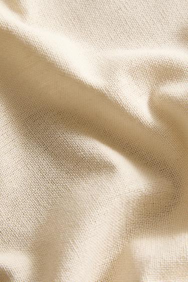 EMBROIDERED COTTON TABLECLOTH - Ecru by Zara - Image 3