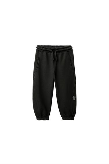 JOGGINGHOSE MIT ETIKETT - Schwarz von Zara