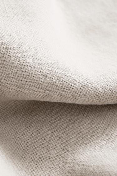 Zara WASHED LINEN BEDSPREAD (400 GXM²) - Oyster-white