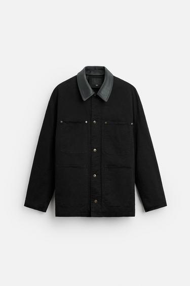 CONTRAST PADDED PARKA - Black by Zara - Image 7