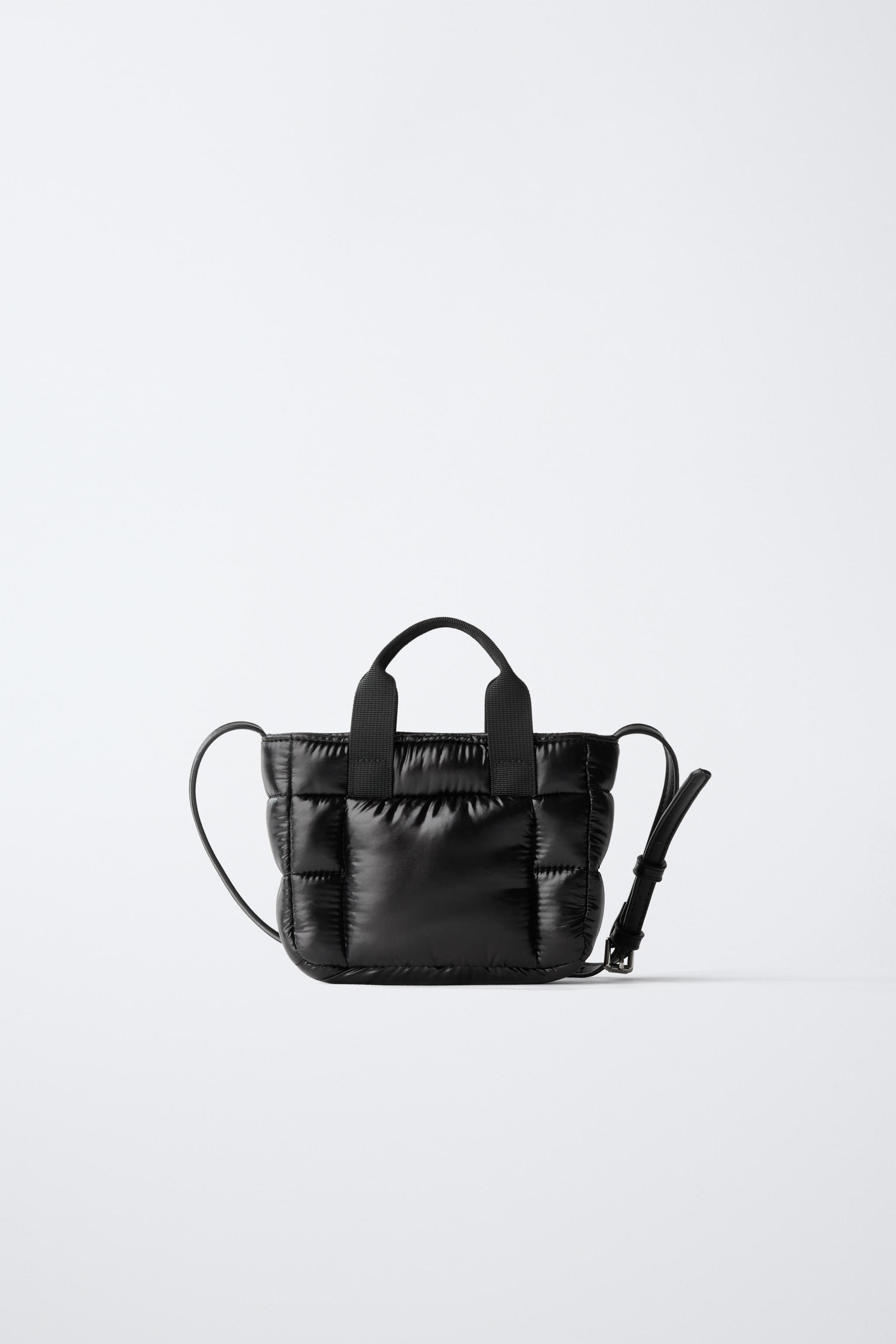 キルティングクロスボディバッグ - ブラック | ZARA Japan / 日本