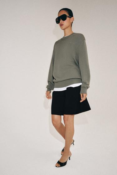 ԿԱՇՎԵ ՄՅՈՒԼԻ ՈՃԻ ԲԱՐՁՐԱԿՐՈՒՆԿ ԿՈՇԻԿ - Սև Zara-ից