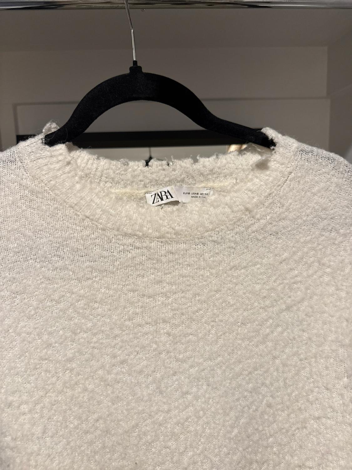 ALPACA AND WOOL BLEND RIPPED SWEATER - Image 2