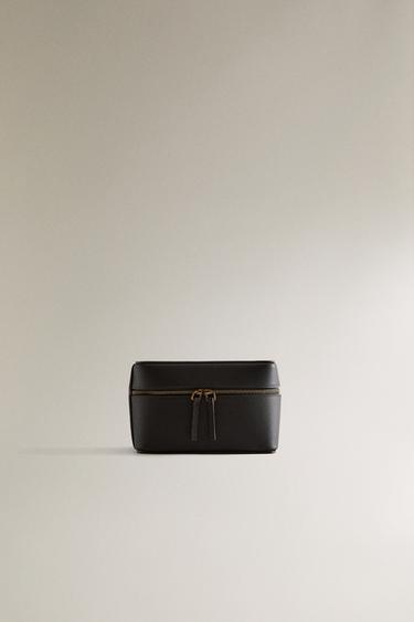 Zara TRAVEL LEATHER JEWELRY BOX - Chocolate Brown - Image 0