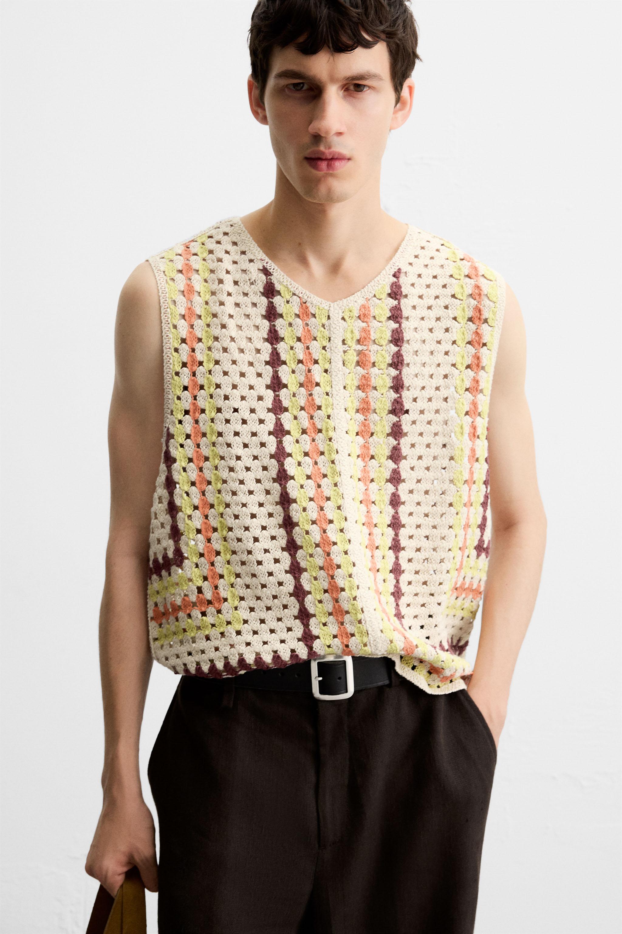 GILET STRUCTURE CROCHET