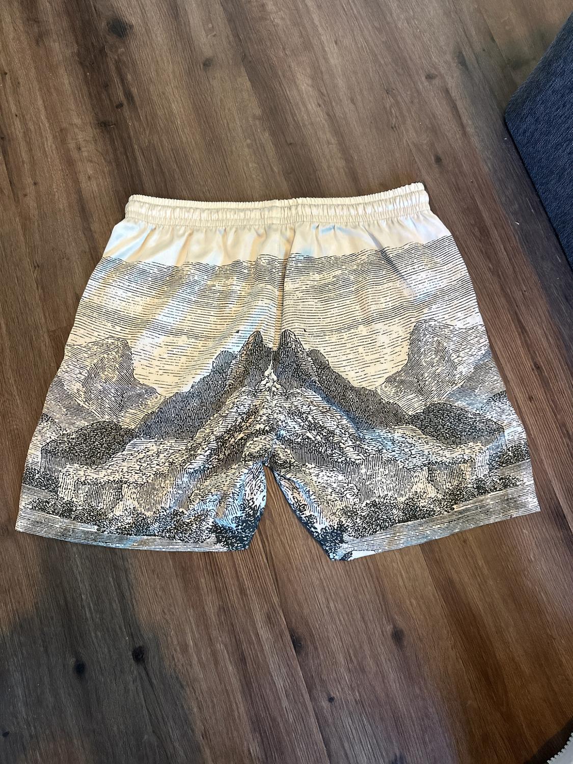LANDSCAPE PRINT SHORTS - Image 2