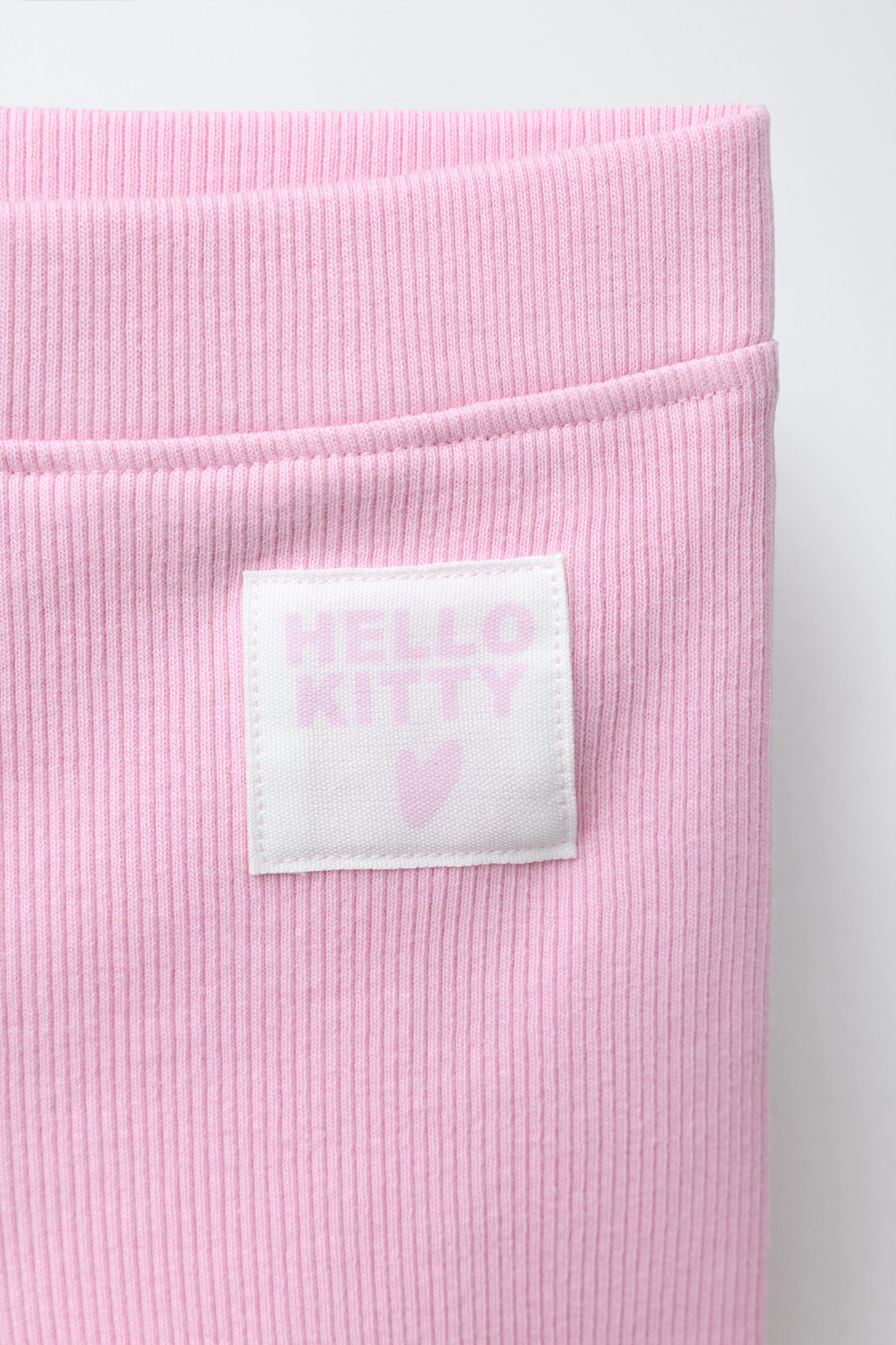 ENSEMBLE SWEAT ET LEGGING CÔTELÉS HELLO KITTY © SANRIO