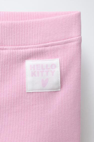 ENSEMBLE SWEAT ET LEGGING CÔTELÉS HELLO KITTY © SANRIO - Marron de Zara - Image 4