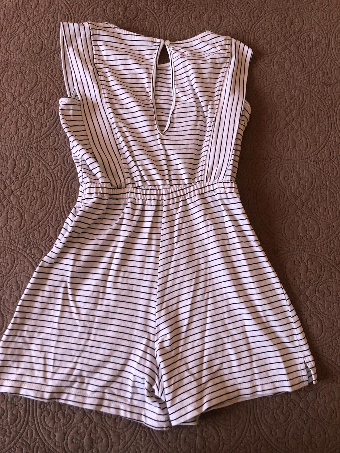 STRIPED PLAYSUIT - Image 2