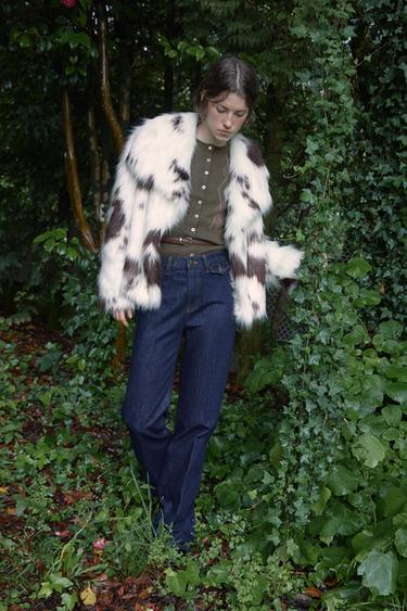 ZW COLLECTION LIMITED EDITION FAUX FUR JACKET - Multicoloured by Zara - Image 0