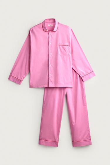 CONJUNT PIJAMA CONTRAST 0FR. PARIS X ZARA - Rosa de Zara - Imatge 0