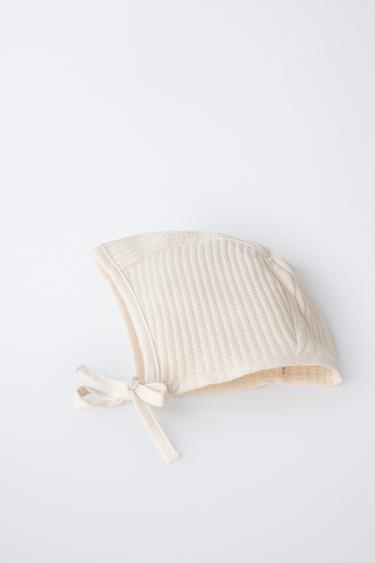 LOT CAPOTE ET BAVOIR STRUCTURÉ - Écru de Zara - Image 1