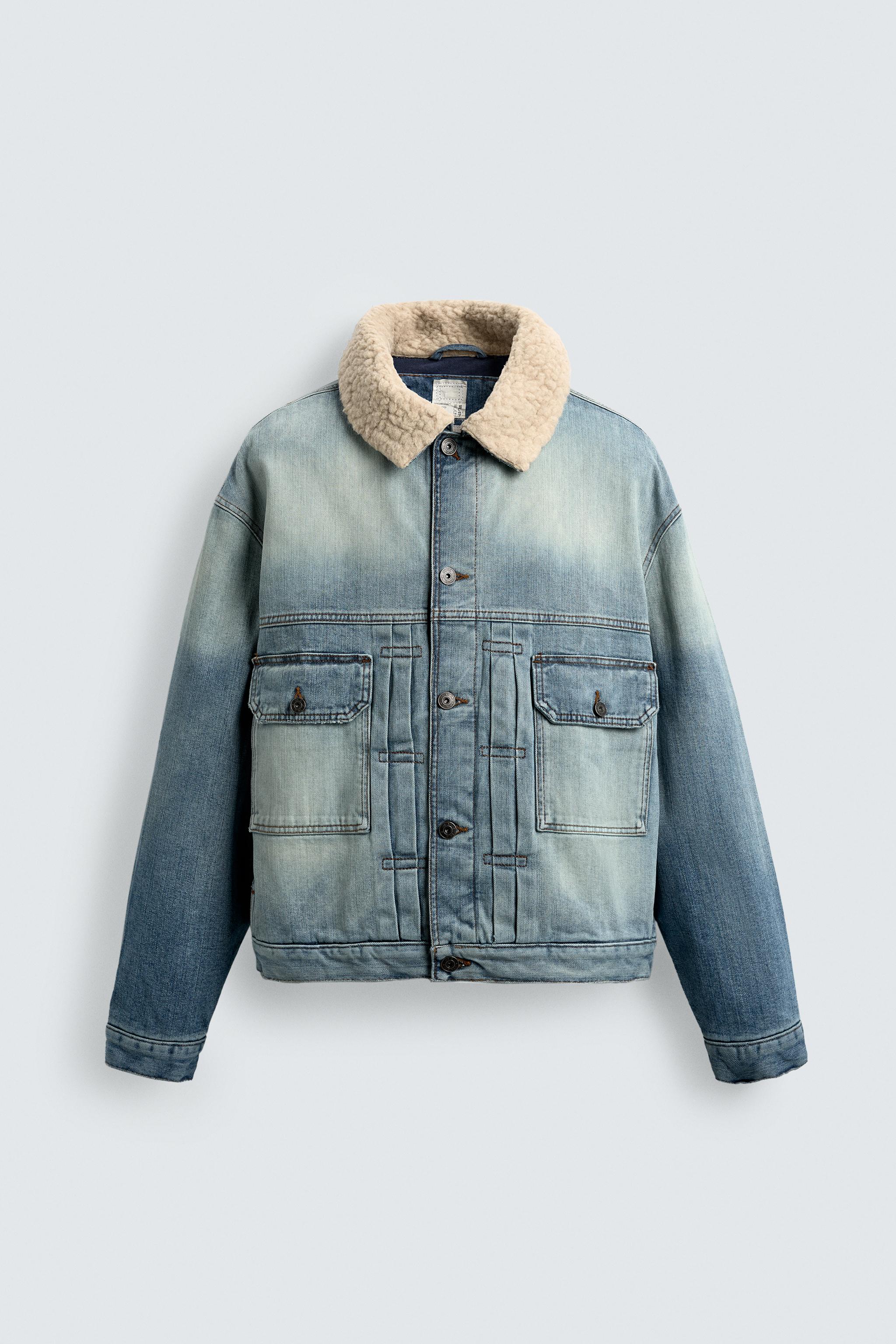 PLEATED DENIM JACKET X SR_A