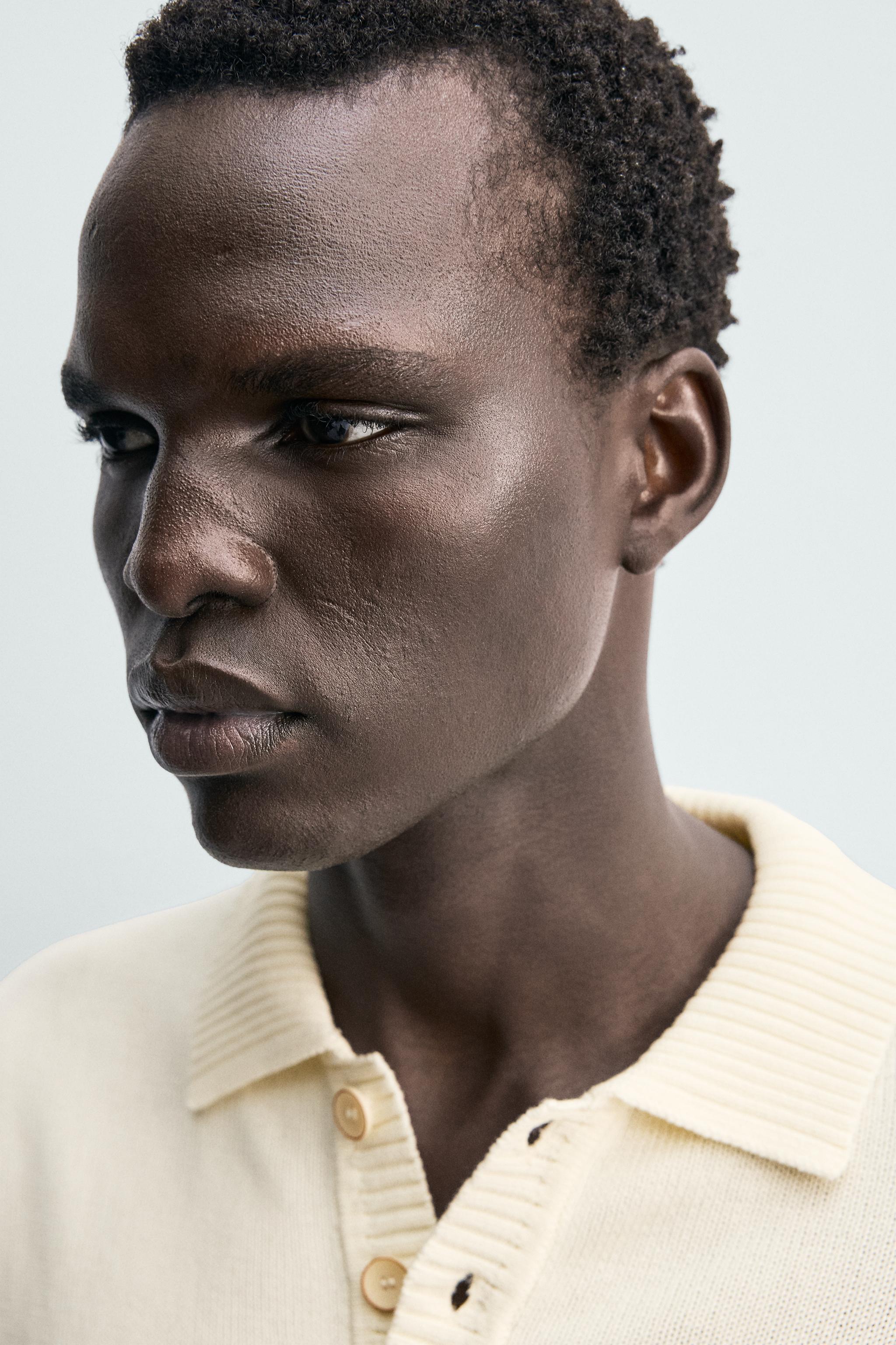 RELAXED FIT TEXTURED KNIT POLO