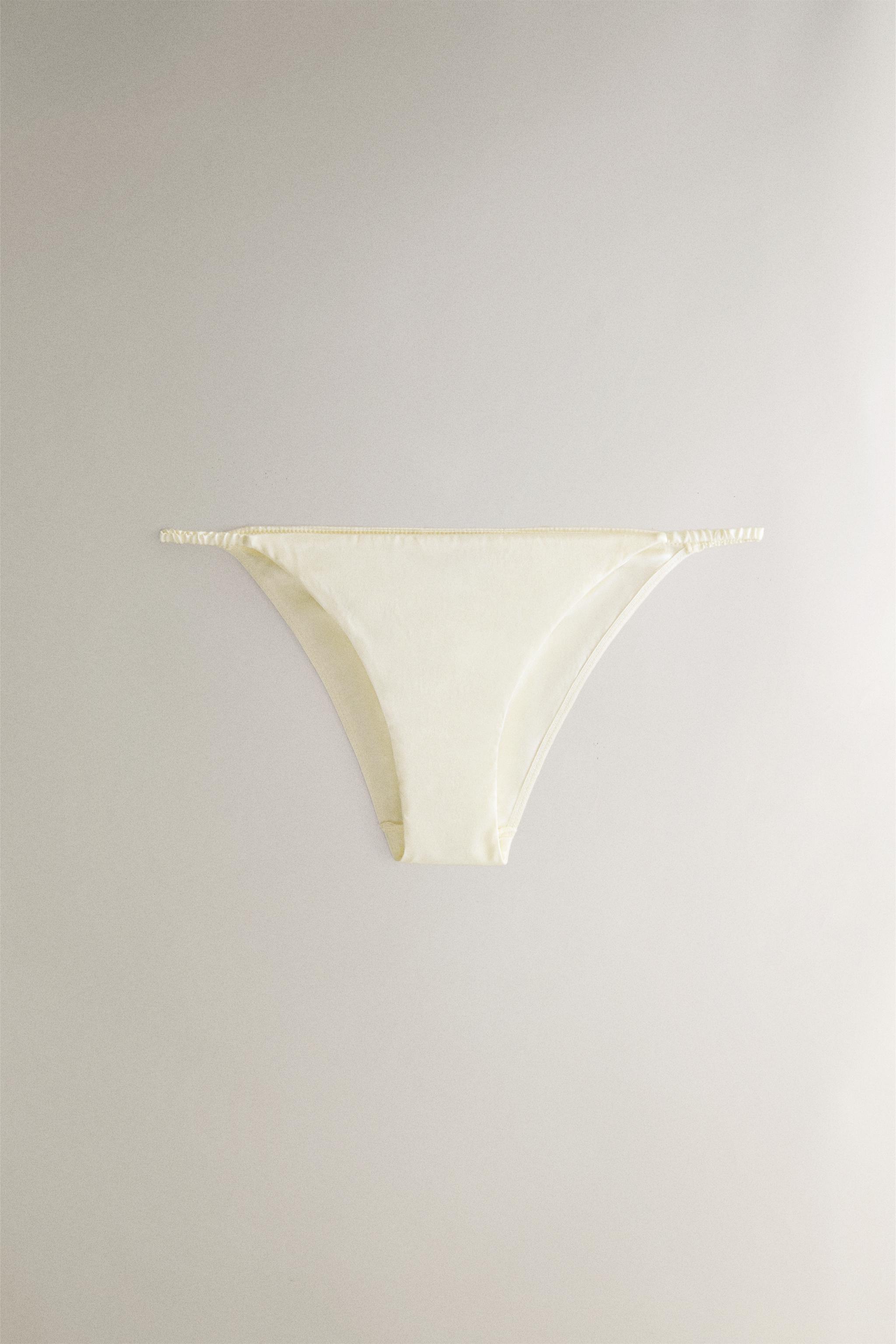 MULBERRY SILK BABY TROUSERS — Ecru