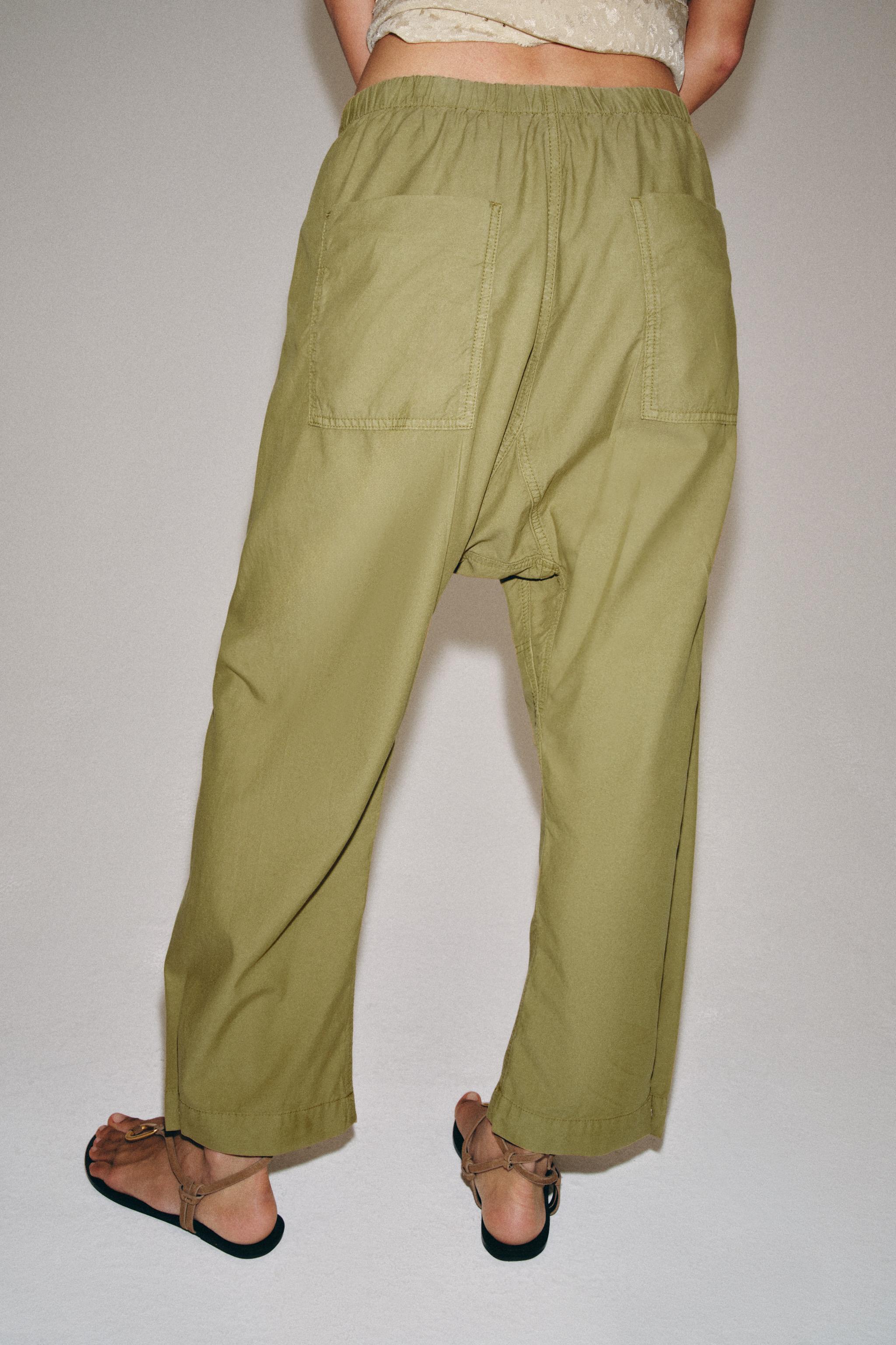 Женские брюки Zara ZW COLLECTION JOGGER PANTS — фото 3