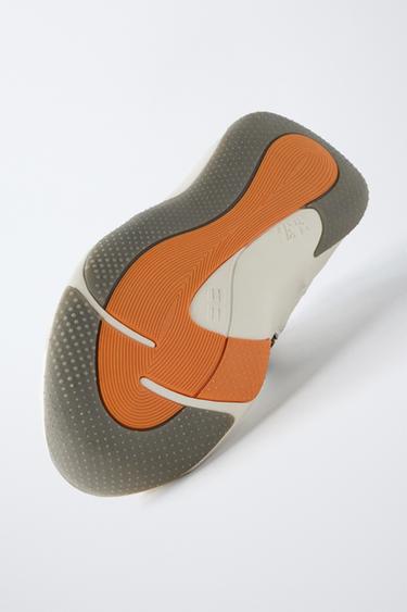 BASKETS MONTANTES SPORTIVES - Blanc de Zara - Image 6