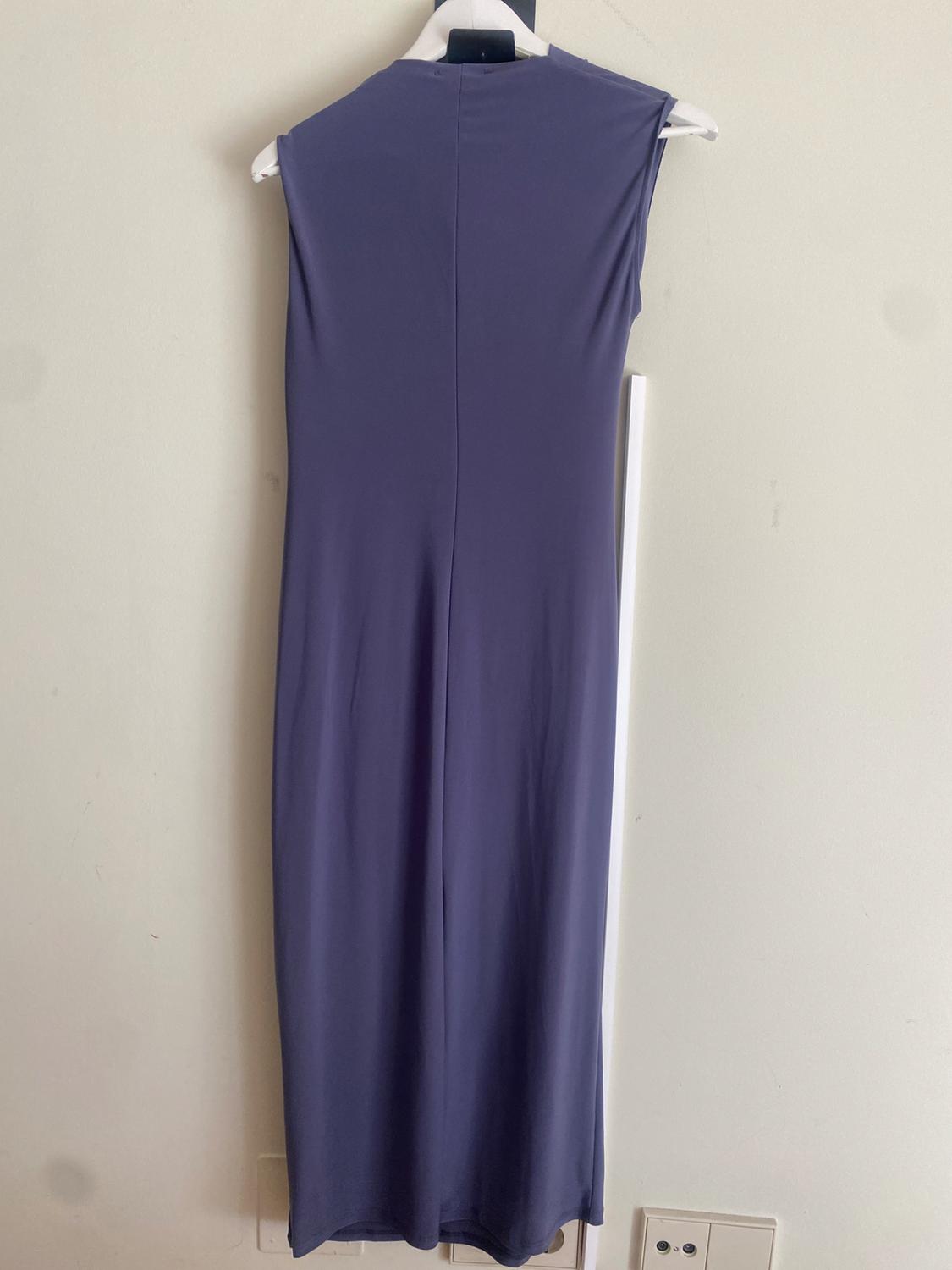 MIDI DRESS WITH DRAPED DETAIL - Image 5