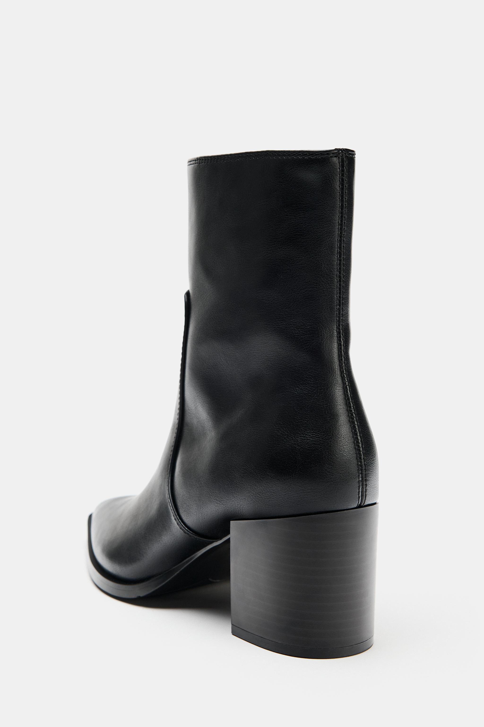 BOTTINES À TALONS BLOCS