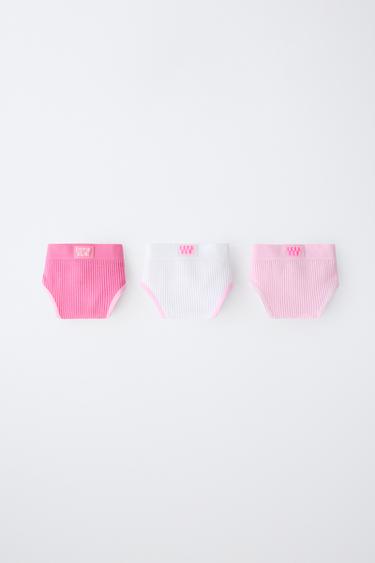 8-14 AÑOS/ PACK TRES BRAGUITAS SEAMLESS - Multicolor de Zara - Imagen 0