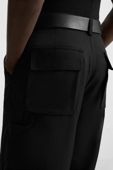 CARPENTER POCKET TROUSERS - Black by Zara - Image 5