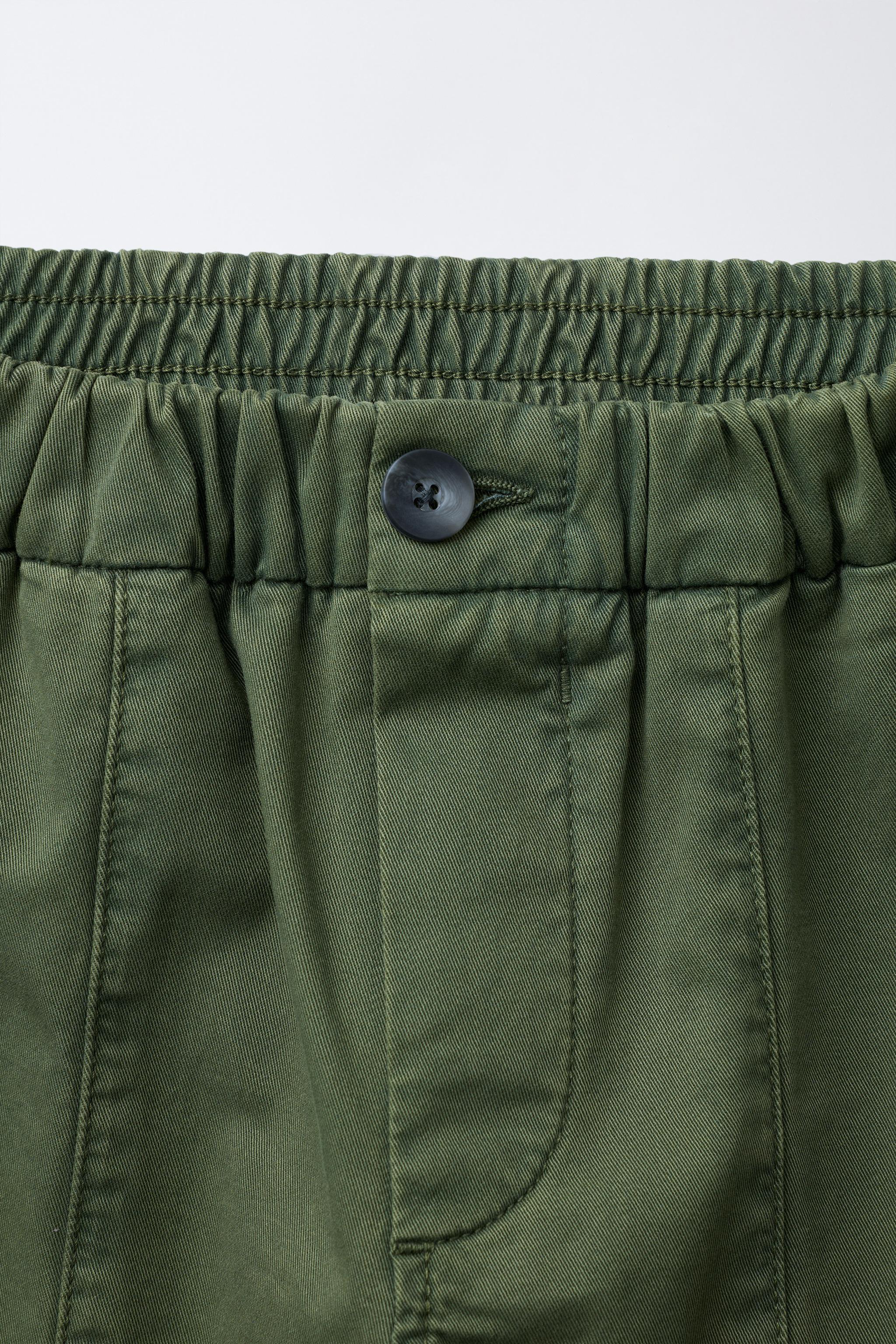 BALLOON PANTS WITH SEAM DETAIL