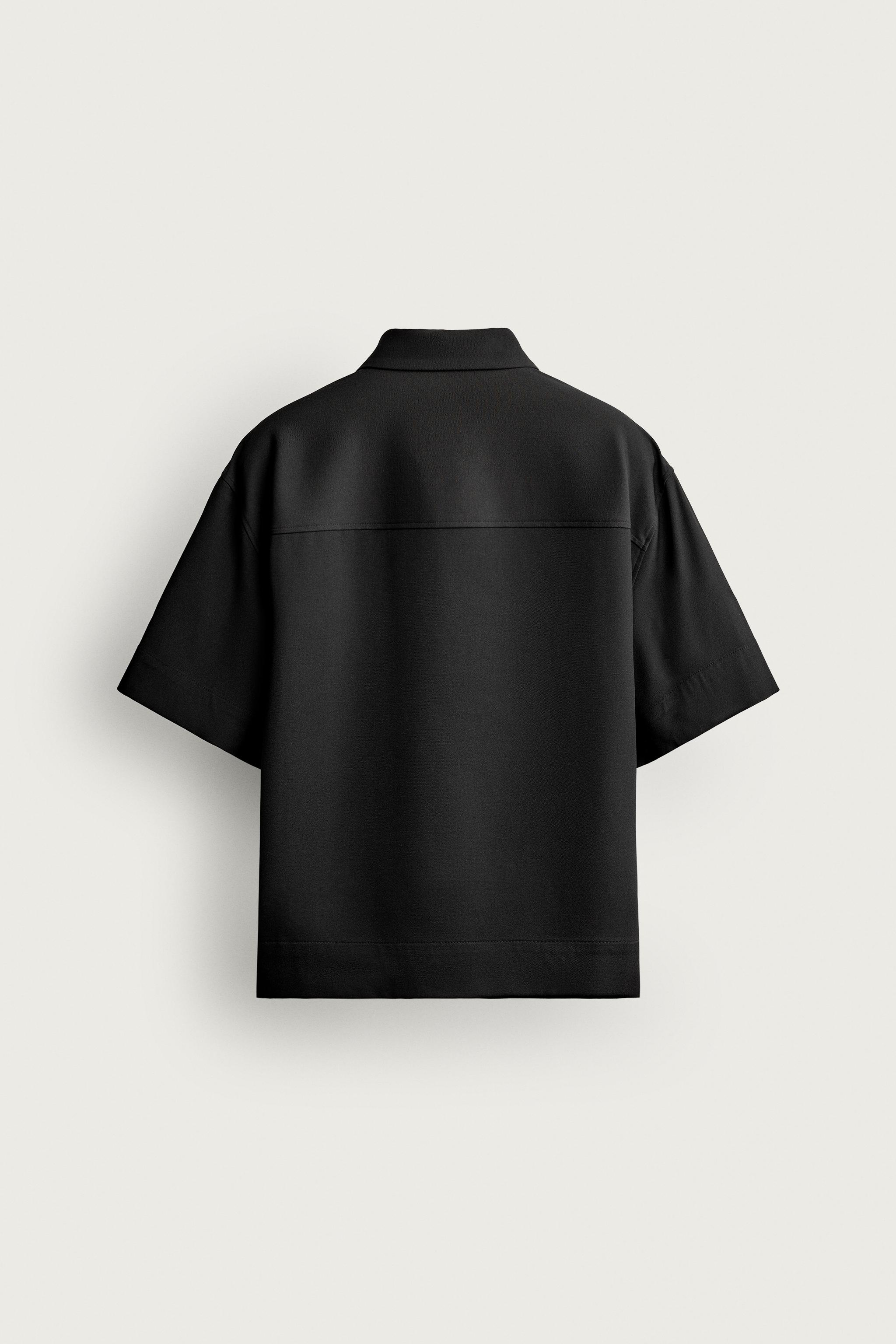 TECHNICAL ZIP POLO SHIRT