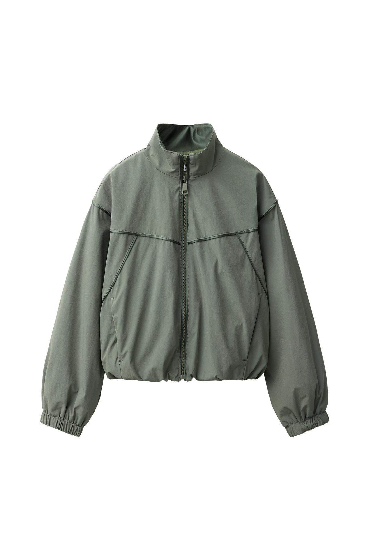 LIGHTWEIGHT SPORTY NYLON GAUCHO JACKET