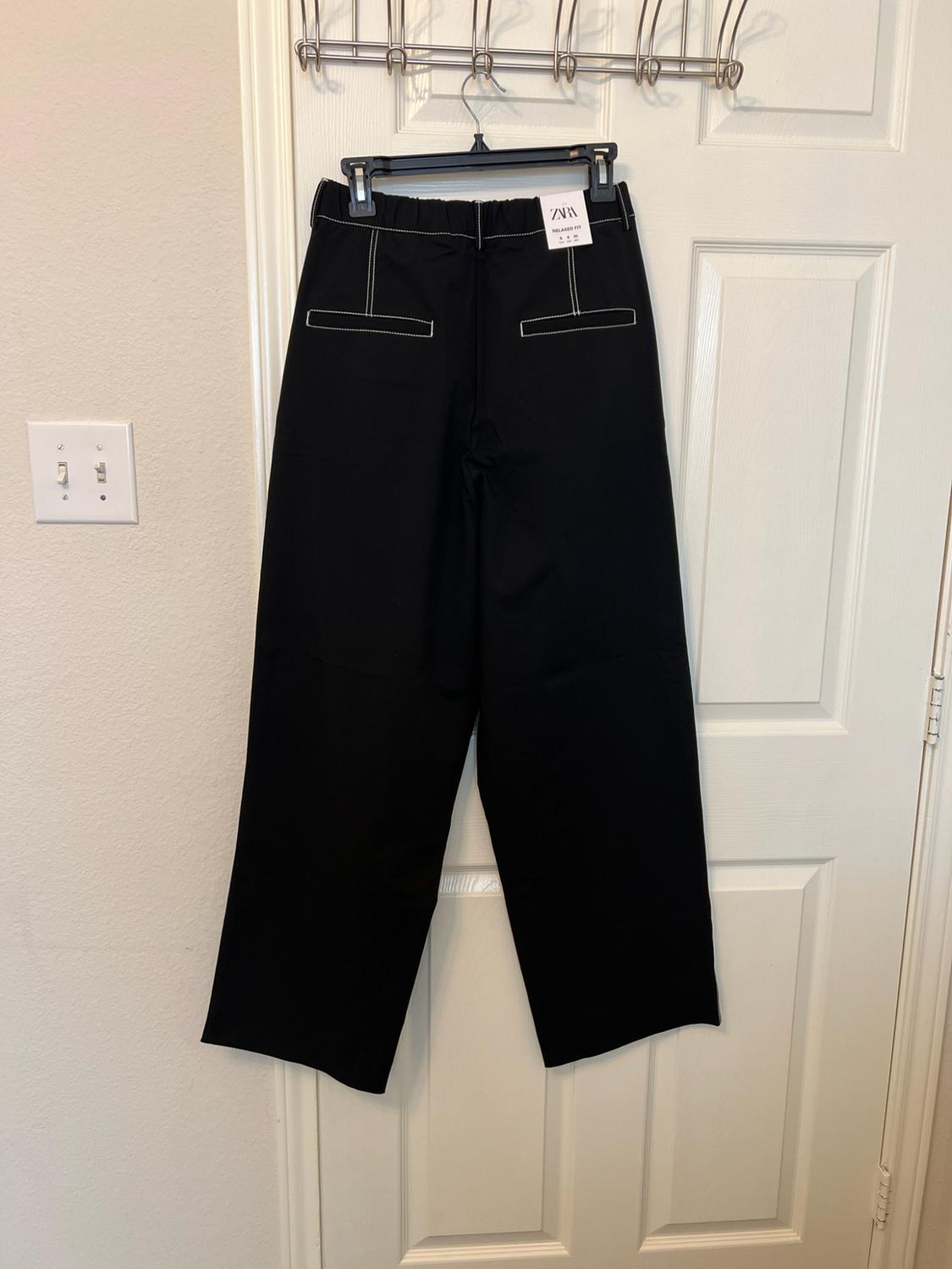 PANTALÓN WIDE FIT PESPUNTES - Image 3