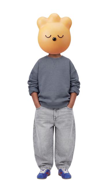 BASIC SWEATSHIRT — Blue 1