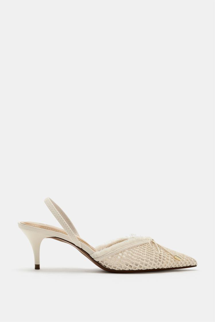 ZAPATOS DE TACÓN CON TIRAS Y MOÑO 3