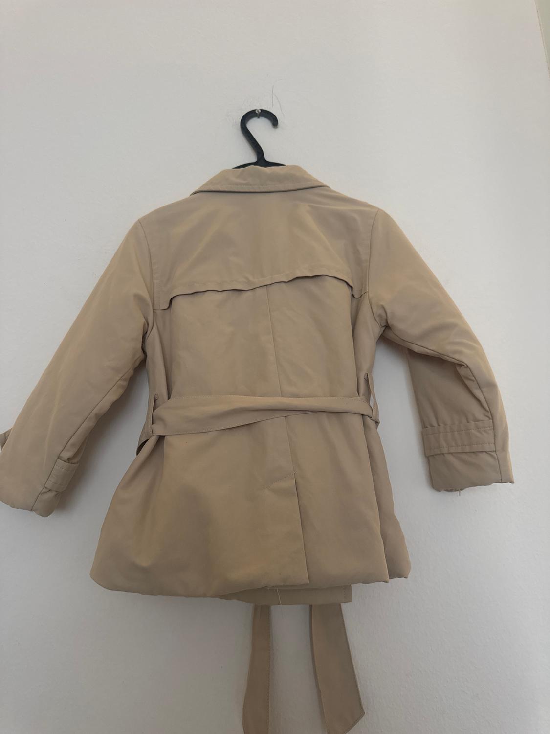 QUILTED TRENCH COAT WITH BELT - Image 2