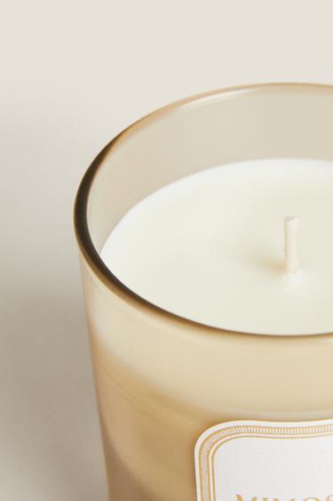 (200 G) BOUGIE PARFUMÉE MIMOSA SUBLIME - Jaune de Zara - Image 2
