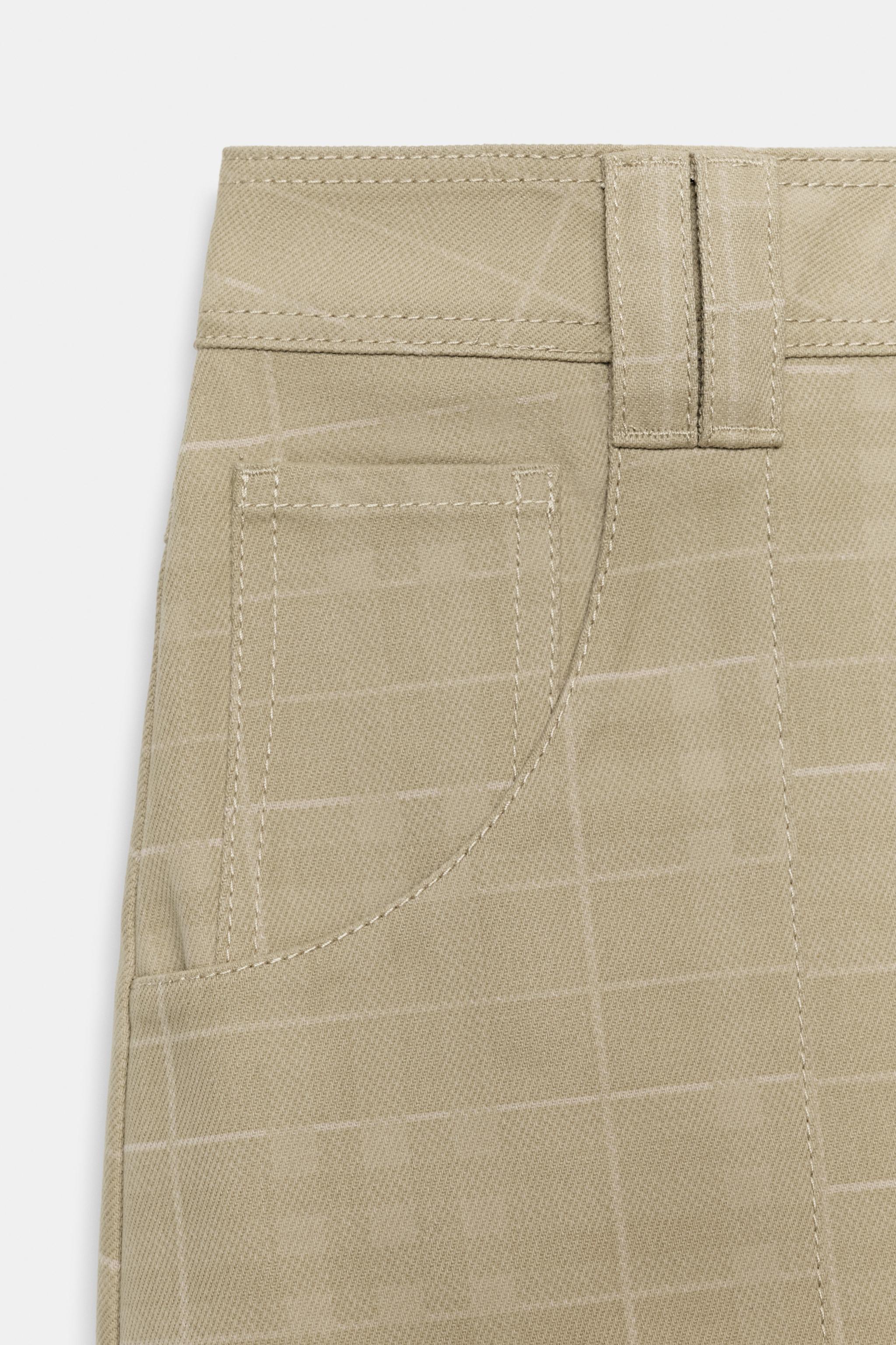 PLAID SKORT