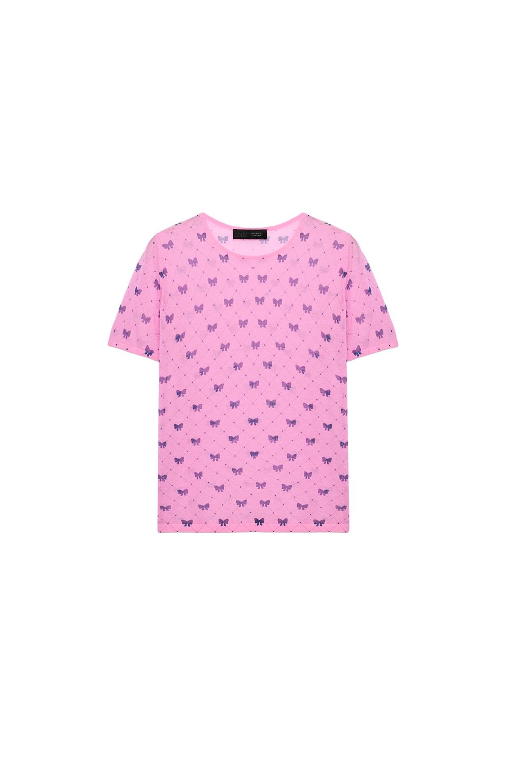 FINE KNIT TIE TOP - image 3