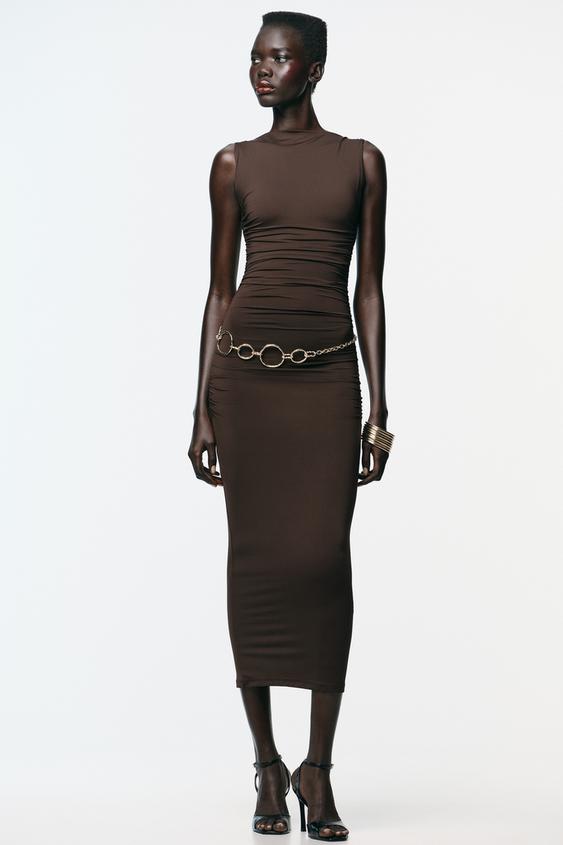 SEASHELL POLYAMIDE DRESS