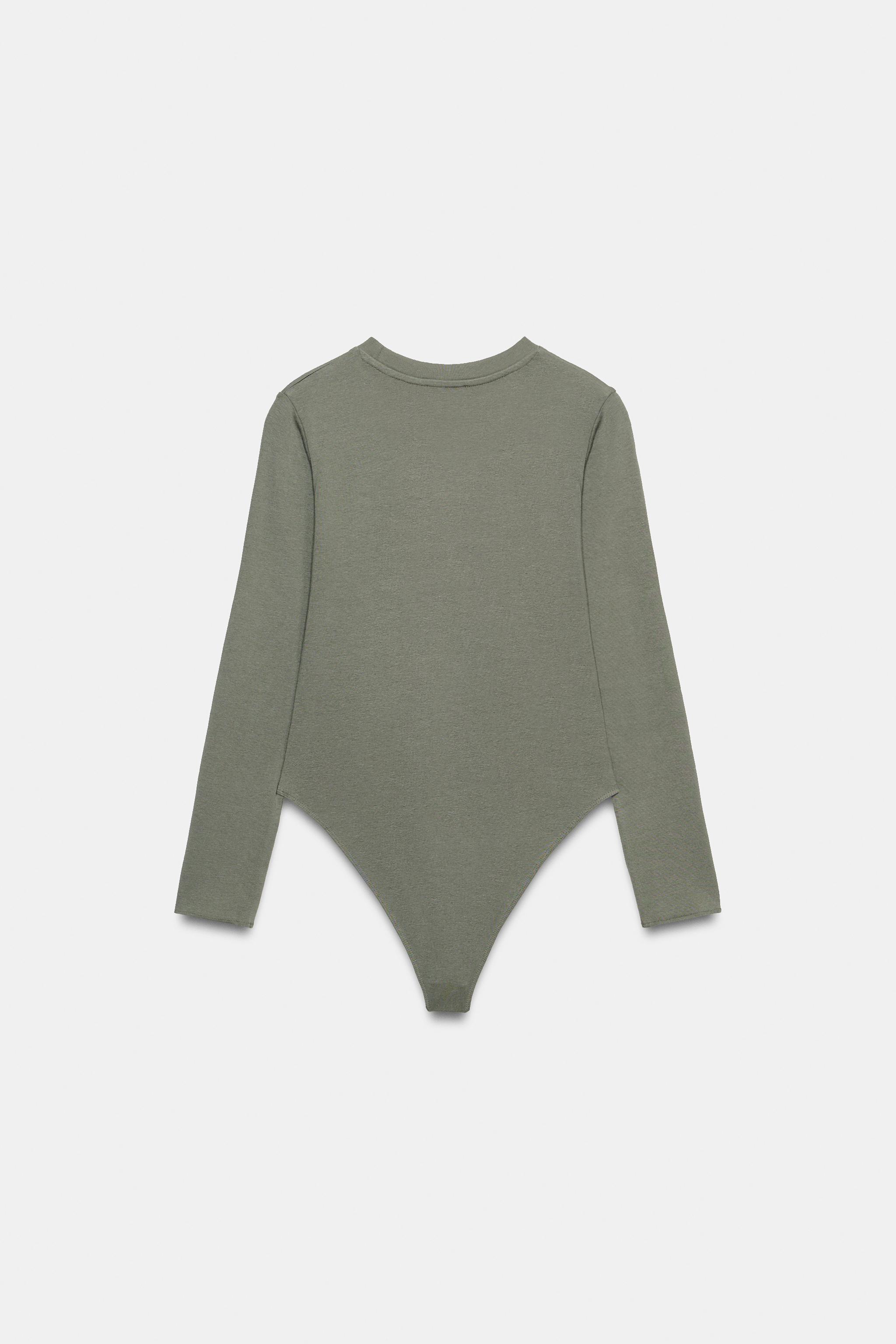 Zara Uzun Kollu Body görsel 6