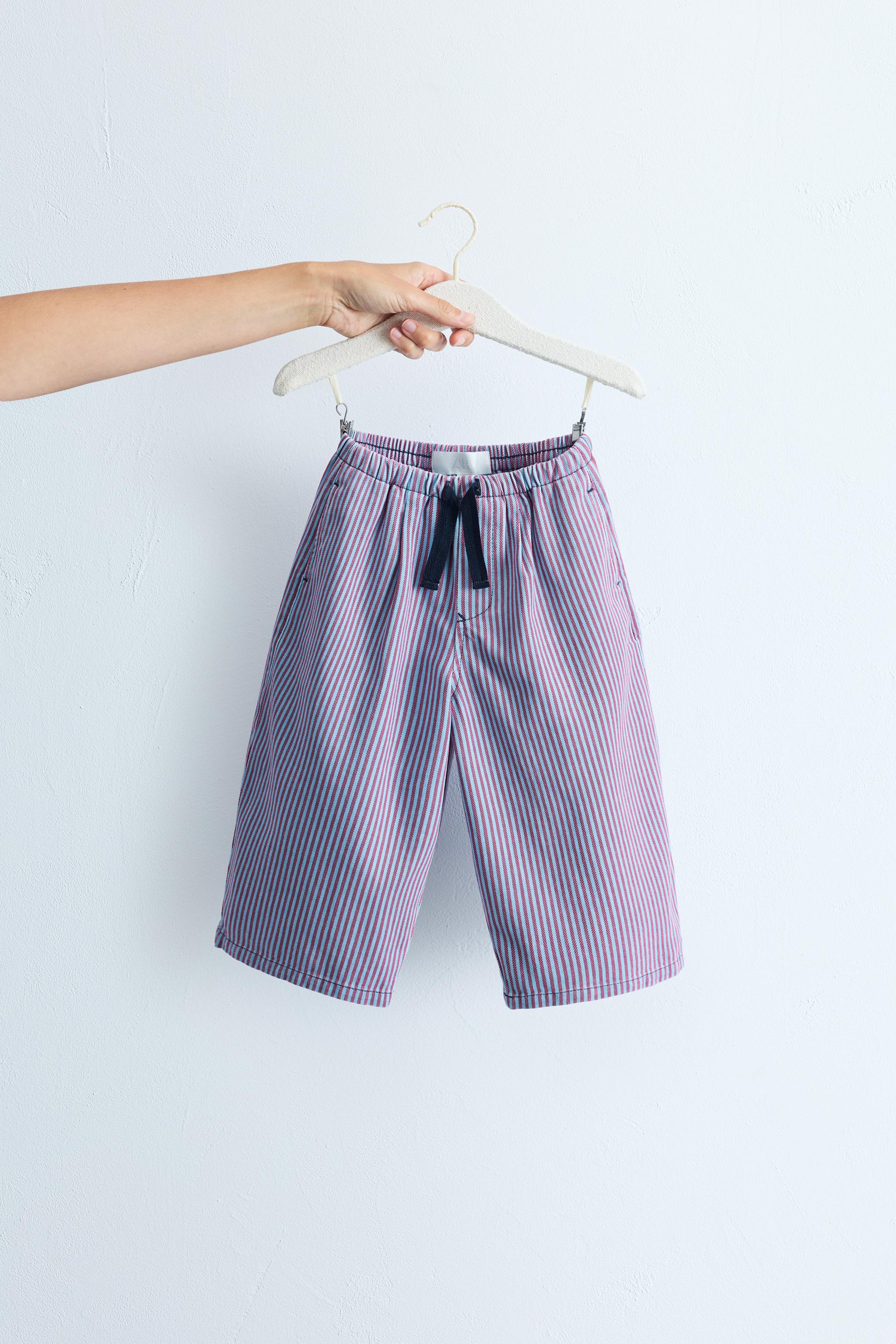 ZARA TIMELESS - STRIPED BALLOON PANTS — striped