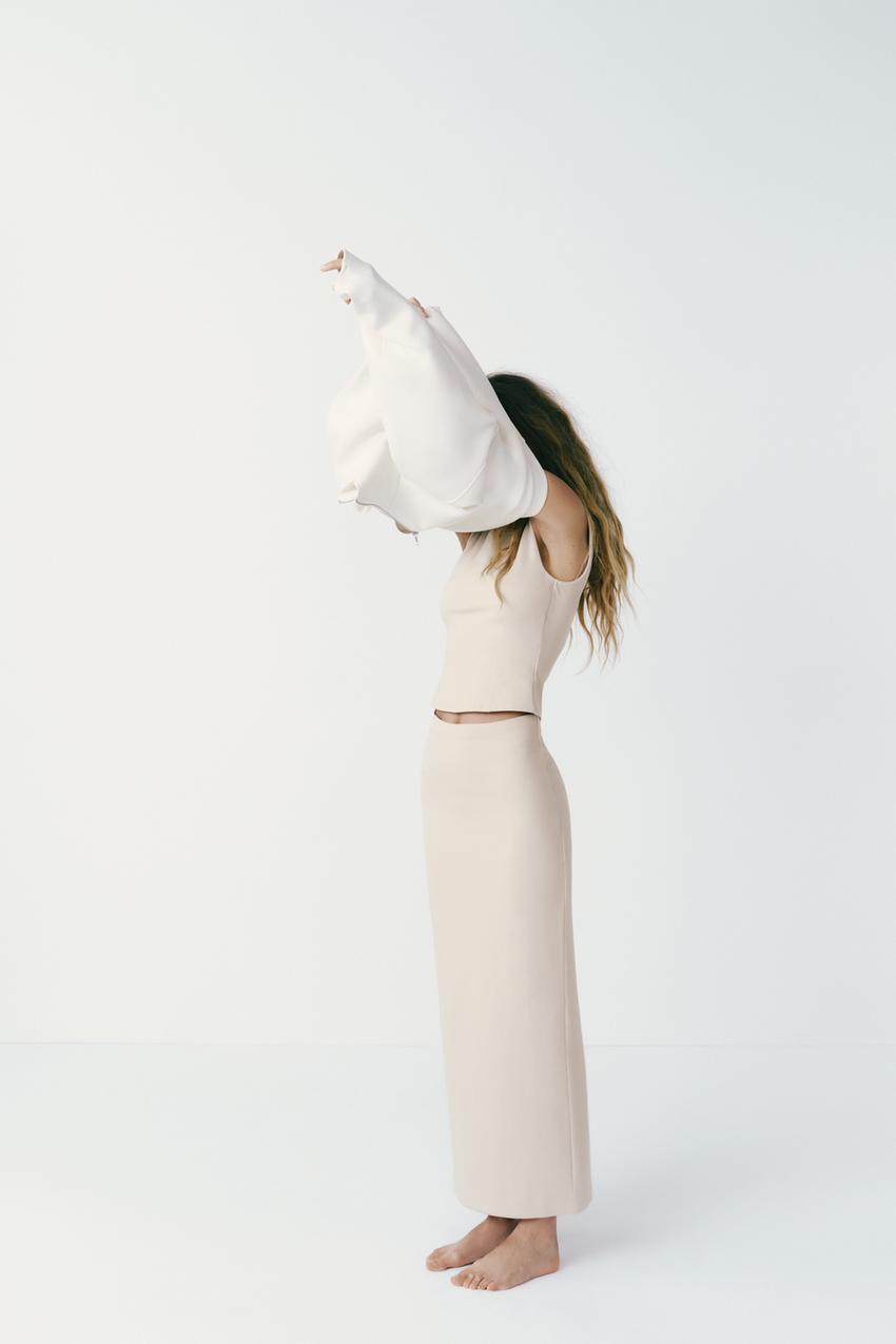 Petite maxi skirt zara Clearance