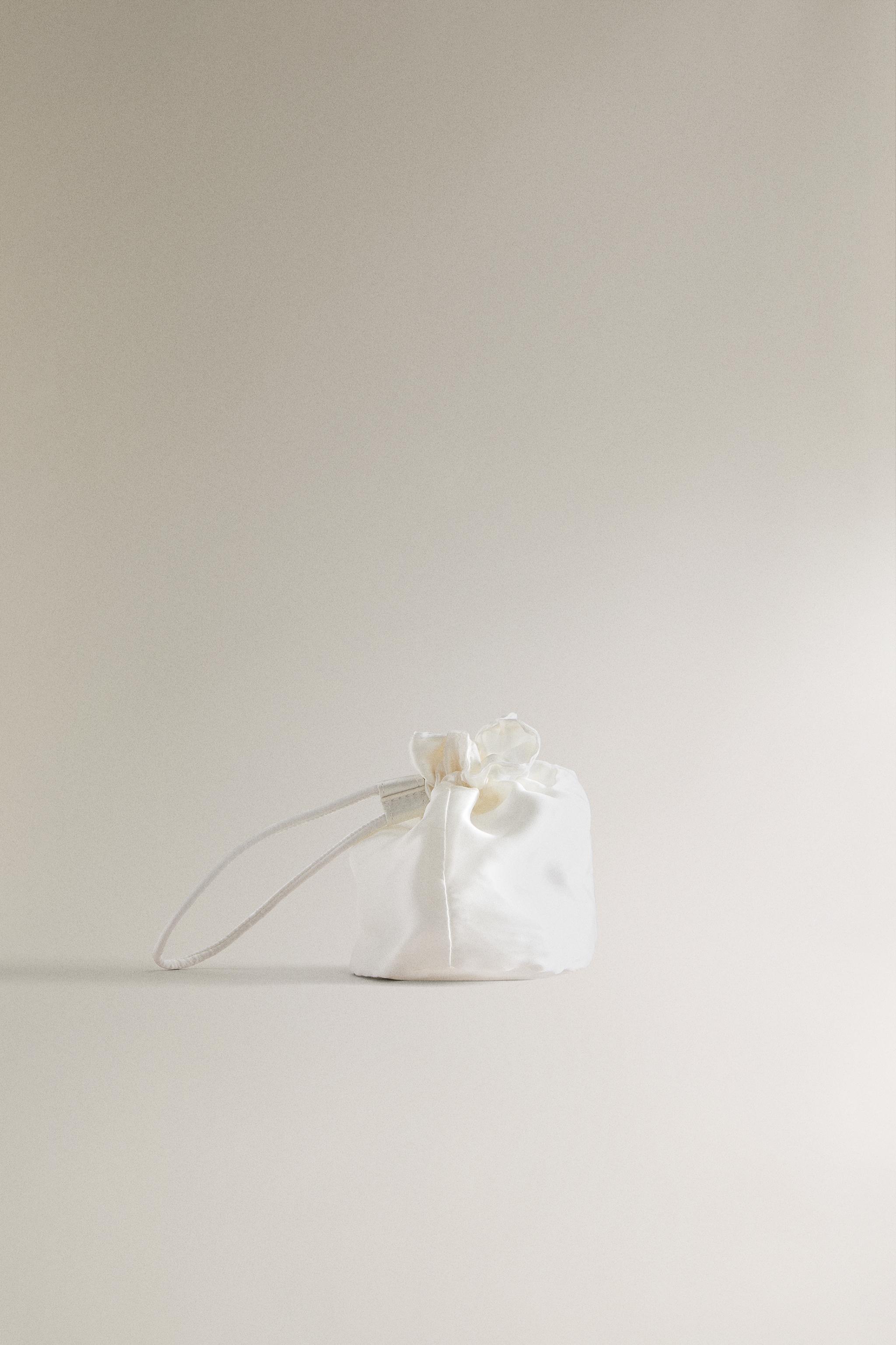 SATIN POUCH - White | ZARA United States